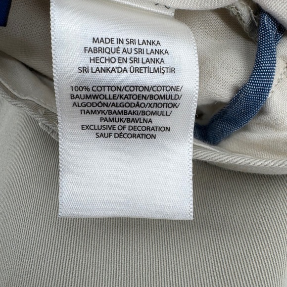 Ralph‎ Lauren Mens Beige Chino Pants 36x30 Classic Fit Casual Trousers - Picture 8 of 10